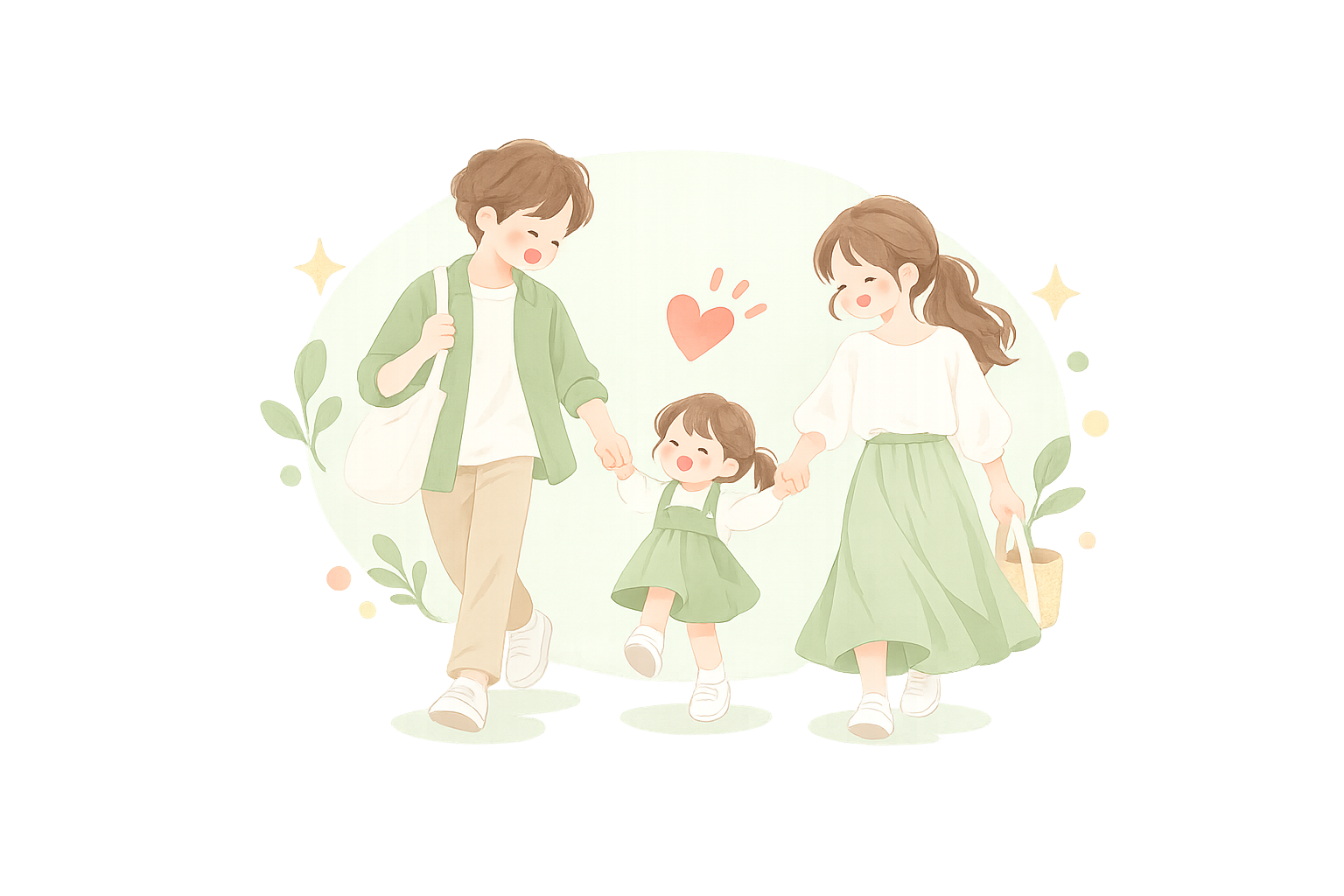 ファミリーイラスト